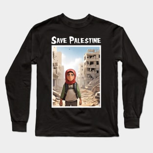 save palestine Long Sleeve T-Shirt